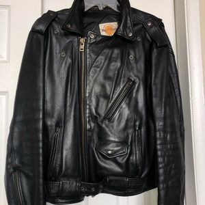 vintage hard rock cafe tokyo leather motorcycle ja